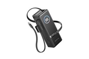 EcoFlow RAPID Powerbanka (25000mAh) - černá + vestavěný USB-C kabel 1ECORAP25000-100-B-EU