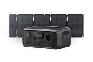 Nabíjecí stanice EcoFlow River 3 UPS + 45W solární panel (Typ-C) - Hard Bundle 1ECOR640UPS45WHB