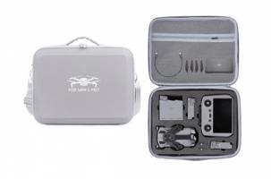 PU pouzdro na rameno na dron DJI Mini 5 Pro (DJI RC 2 / RC-N3) - šedé 1DJ8209