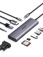 UGREEN USB-C Multifunkční adaptér 10v1